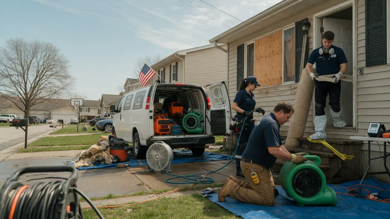 Water Damage Restoration in Santa Rosa, TX near me